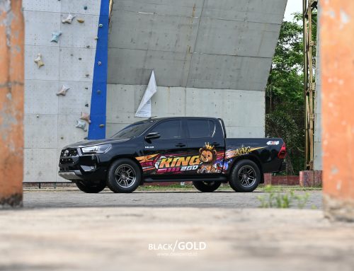 Black/Gold Modifikasi | Toyota Hilux 2024 – MAWAR DAN CINTANYA PADA DIESEL