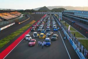 Peserta JDM Funday Mandalika 2024 tembus 91 starter. Lebih dari 20 diantaranya merupakan pemilik mobil Subaru