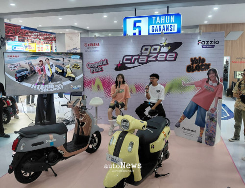 Facelift Motor Yamaha Fazzio Hybrid Tampil Lebih Fresh – LUNCURKAN 2 WARNA BARU