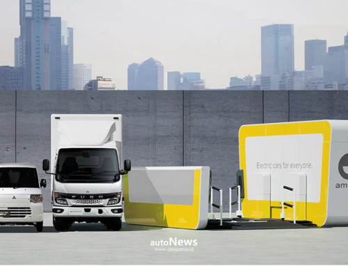 New Energy Konsorsium Mitsubishi – SIAPKAN 150 MOBILE UNIT PENGGANTI BATERAI