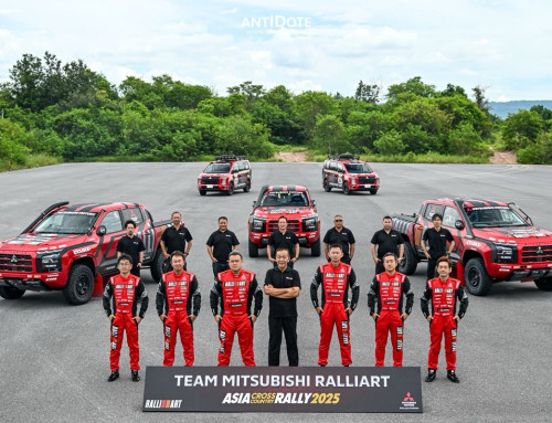 Motorsport Team Mitsubishi Ralliart – SIAP PODIUM ASIA CROSS COUNTRY RALLY