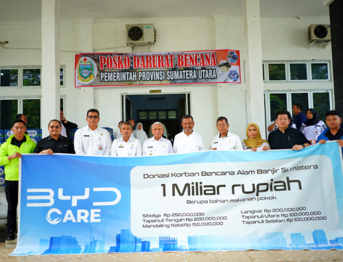 CSR BYD – SALURKAN BANTUAN RP 1,5 MILIAR UNTUK KORBAN BANJIR SUMATERA