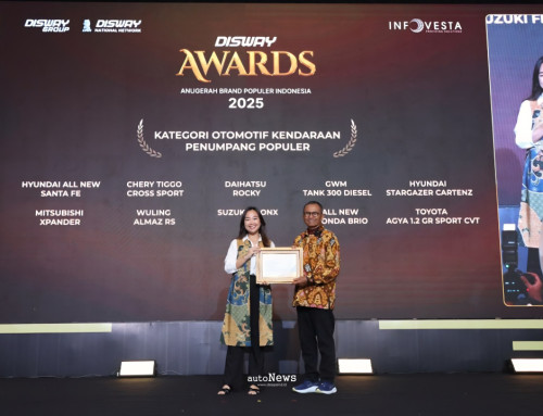 Penghargaan Honda Brio – JADI CITY CAR TOP OF MIND DI DISWAY AWARDS 2025
