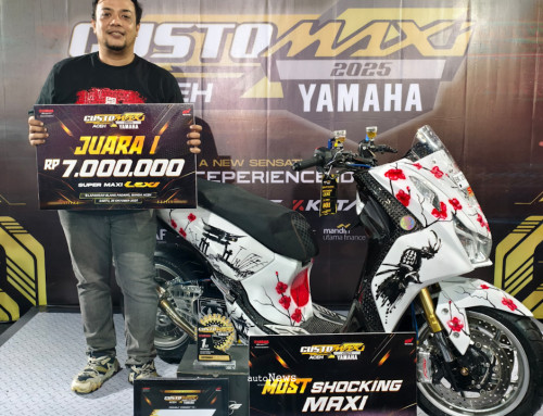Modifikasi Skutik Yamaha LEXi LX 155 Juara CustoMAXI 2025 Aceh – MODAL RP 40 JUTA