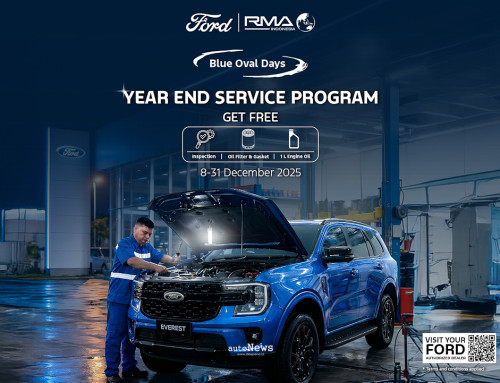 Program Servis Ford Year-End Service 2025 – GRATIS OLI & PEMERIKSAAN 30 ITEM