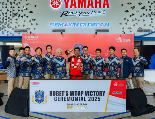 Penghargaan Robet Simanullang Juara 3 Dunia di WTGP 2025 – YAMAHA BERI APRESIASI