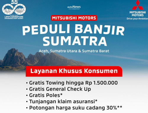 Kepedulian Sosial Mitsubishi Salurkan Bantuan Dan Layanan – UNTUK KORBAN BANJIR SUMATERA