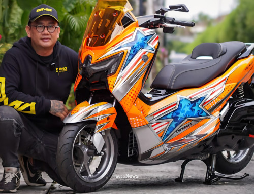 Modifikasi Skutik Modifikasi Yamaha NMAX “TURBO” – TERINSPIRASI HELM JASON DISALVO