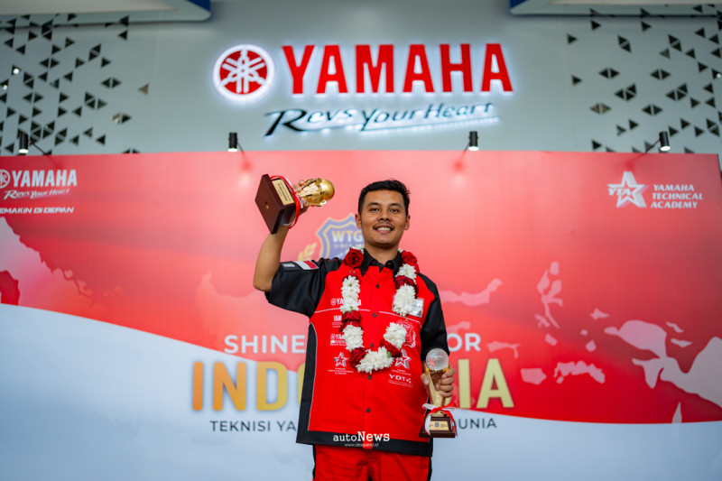Robet Robet Simanullang Juara 3 Dunia di WTGP 2025 - YAMAHA BERI APRESIASI