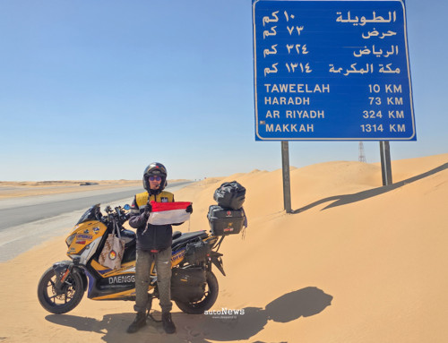 Perjalanan Perjalanan Ekstrem Daeng – DARI INDONESIA KE MEKAH NAIK YAMAHA XMAX