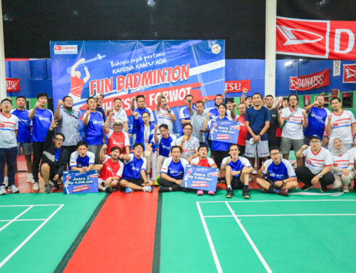 Sportainment Fun Badminton Daihatsu X FORWOT – PERERAT PERS DAN INDUSTRI OTOMOTIF