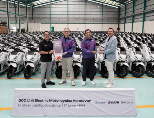 Logistik Ramah Lingkungan ALVA & KALISTA – PASOK 500 MOTOR LISTRIK UNTUK DASH ELECTRIC