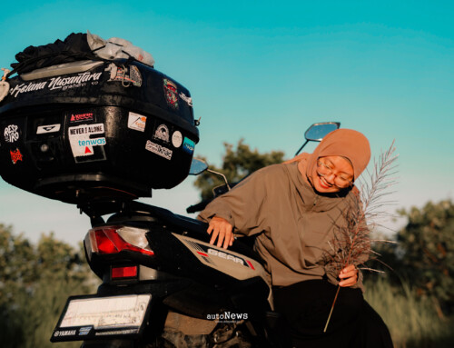 Skuter Matik Yamaha Gear Ultima Dipakai Touring 566 Km – CUMA ISI BENSIN 2 KALI