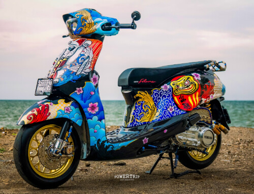 Garage Goal Modifikasi | Yamaha Grand Filano Hybrid – SPORTY JAPANESE VIBE