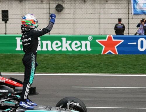 Mercedes-AMG PETRONAS F1 Kimi Raih Podium Perdana Di F1 – TIM SEMPURNAKAN DENGAN FINIS 1-2