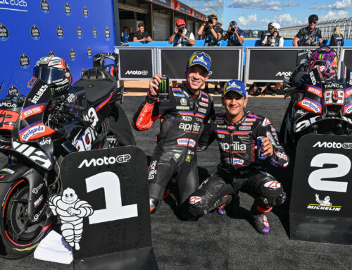 MotoGP Marco Bezzecchi Dominan di GP Brasil 2026 – APRILIA SAPU PODIUM 1-2