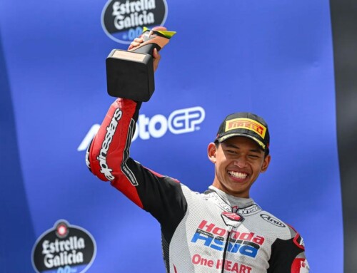 Honda Team Asia Veda Ega Pratama – LATIHAN DI PASAR SAPI GUNUNGKIDUL KE PODIUM MOTO3