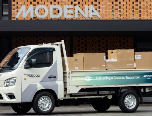 Kendaraan Listrik MODENA Beralih ke EV untuk Armada Logistik, Emisi Turun 50%