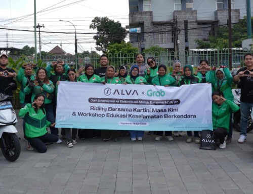 Kolaborasi ALVA N3 Jadi Andalan Driver Perempuan Grab di Yogyakarta