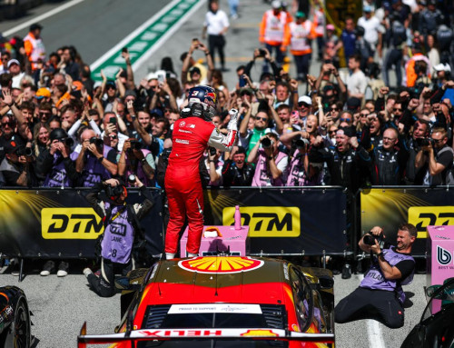 BMW M Motorsport Kelvin van der Linde Podium Perdana Di DTM Zandvoort