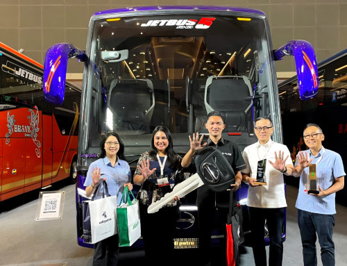 Commercial Vehicle PO PHD Trans Tambah Armada Hino RM 280 ABS Jetbus 5 Single Glass