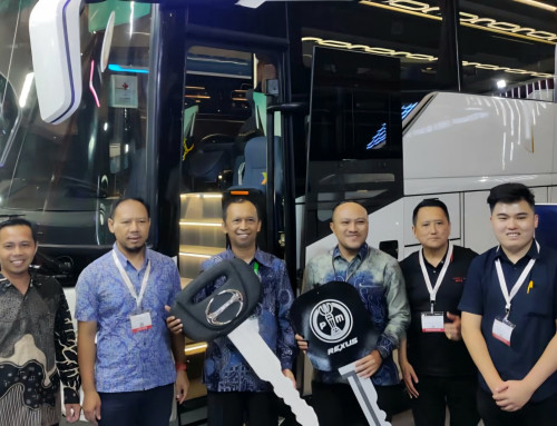 Commercial Vehicle Bus Hino RM 280 ABS, Armada Baru DAMRI untuk Rute Trip 3 Negara