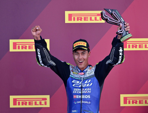 World Supersport Aldi Satya Mahendra Podium Di Phillip Island Australia