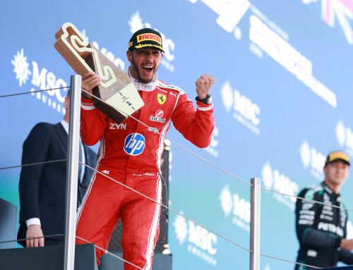 F1 Mimpi Masa Kecil Jadi Nyata, Hamilton Akhirnya Menang Bersama Ferrari