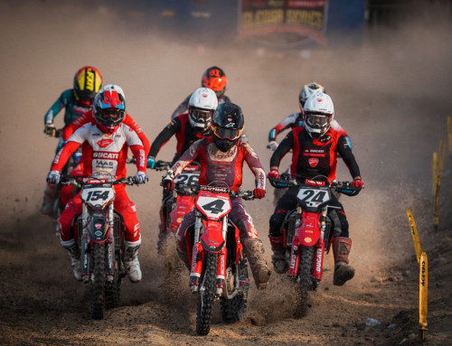 Motocross Ducati Desmo450 MX Kuasai Podium MX1 di Cleosa Series Klaten