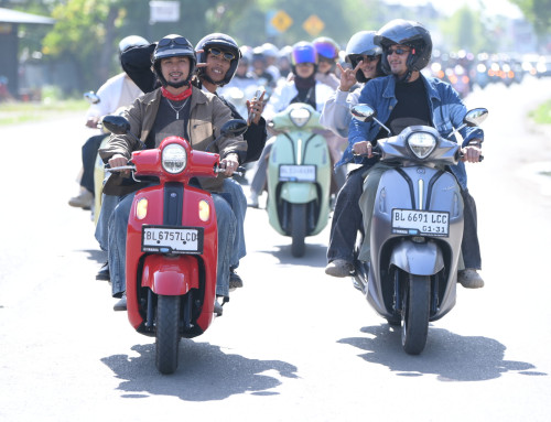 Yamaha CLASSY Ride & Chill Riding Santai, Nongkrong Serius: Yamaha Bawa Culture Ride ke Sumatera