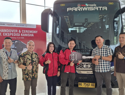 Commercial Vehicle Hino GB 150 AT Euro4 Resmi Perkuat Armada Laskad Trans