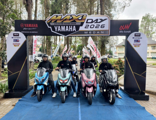 Community Gathering MAXI Yamaha Day 2026 Sumatera Catat Rekor Peserta Terbanyak
