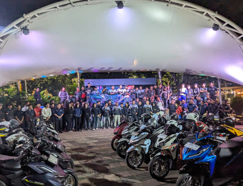 Community Honda Vario Street 125 Debut di Tengah Night Ride 150 Komunitas Vario