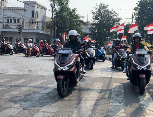 Convoy Merdeka 2026 Cinta Indonesia, 1.960 Bikers Honda PCX Konvoi Rayakan HUT RI Ke-81