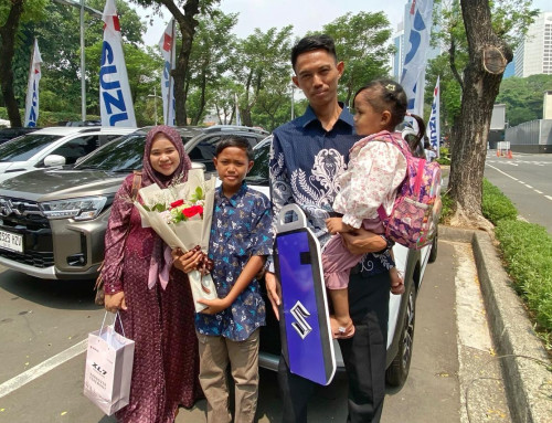 Handover Ceremony 4 Tahun Incar Suzuki XL7, Sanin Akhirnya Bawa Pulang Generasi Terbarunya