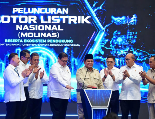 Motor Listrik Nasional Prabowo Luncurkan MoLiNas Di Pabrik ALVA, Produksi 20 Ribu Unit