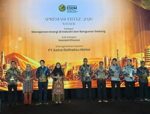Smart Cooling Astra Daihatsu Motor Raih Penghargaan Efisiensi Energi Nasional 2026
