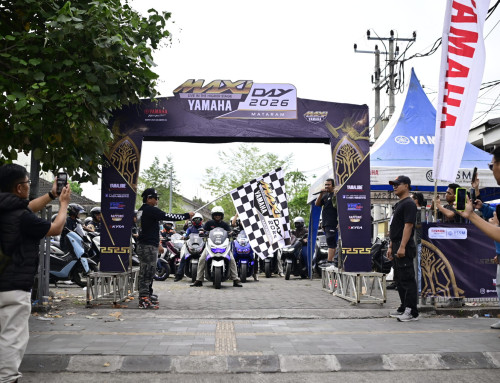 Brand Activity MAXi Yamaha Day 2026 Ditutup Dengan CSR Dan Konvoi Serentak Dua Kota