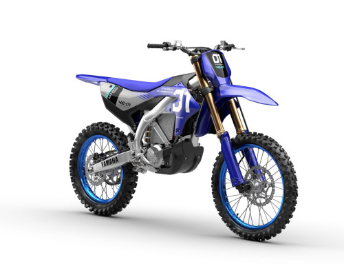 Motor Listrik Motor Motocross Listrik Yamaha YE-01, Masih Pakai Kopling