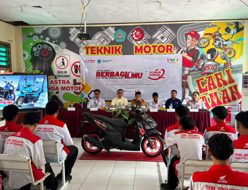 Pendidikan Vokasi Honda Vario 125 Jadi Bahan Ajar Untuk Siswa SMK Binaan Di Tangerang