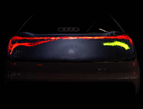 Teknologi Audi Q9 Cetak Sejarah, Lampu OLED Melengkung 3D Pertama Di Dunia