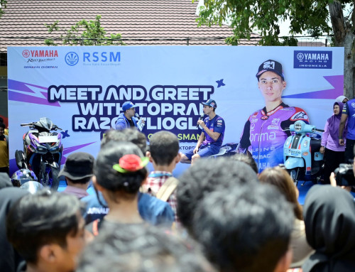 Meet & Greet Toprak Razgatlıoğlu Mampir Ke Sekolah, Ketoprak Dan Freestyle Jadi Menu