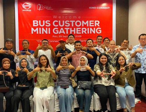 Commercial Vehicle Hino Bidik Bisnis Bus Sulawesi Tengah, Uptime Jadi Perhatian