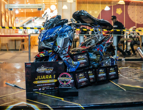 Kontes Modifikasi XMAX Robotik Bore-Up 360 CC Juara CustoMAXi Yamaha 2026 Bandung